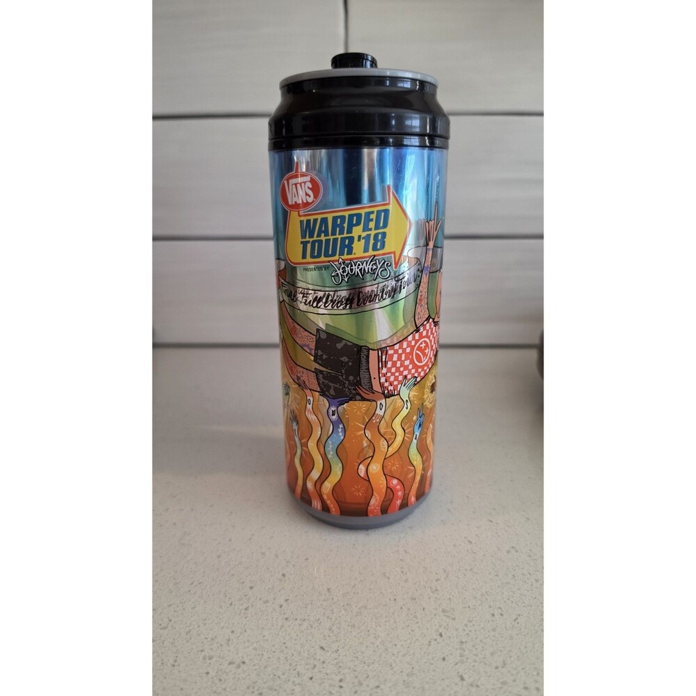Vans Warped Tour 2018 Final Full Cross Country Tour Cool Gear Can Tumbler Cup